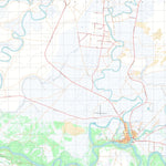 nswtopo 7229-1-N WENTWORTH NORTH digital map