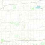 nswtopo 7229-2-N MERRINEE NORTH digital map