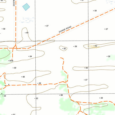 nswtopo 7229-2-N MERRINEE NORTH digital map
