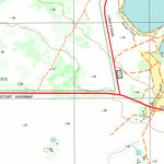 nswtopo 7229-3-N WERRIMULL NORTH digital map