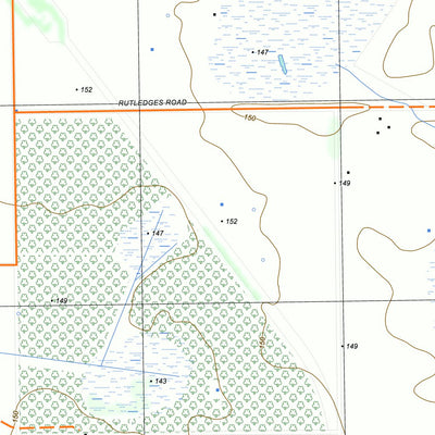 nswtopo 7321-1-N HAWKESDALE NORTH digital map