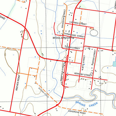 nswtopo 7321-1-S HAWKESDALE SOUTH digital map
