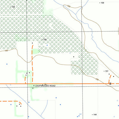 nswtopo 7321-4-N MACARTHUR NORTH digital map