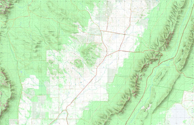 nswtopo 7323-2-S THACKERAY SOUTH digital map