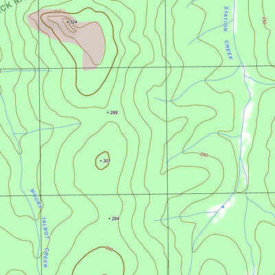 nswtopo 7323-4-N BYRON NORTH digital map