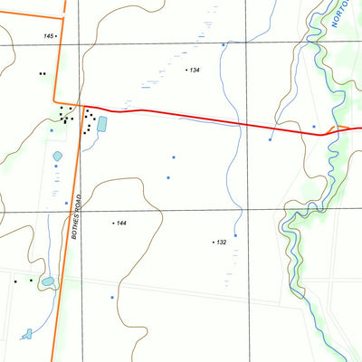 nswtopo 7324-3-N WONWONDAH NORTH digital map