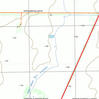 nswtopo 7325-2-S WARRACKNABEAL SOUTH digital map