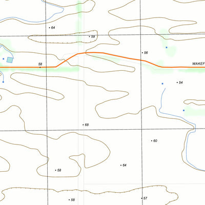 nswtopo 7327-4-N WALPEUP NORTH digital map