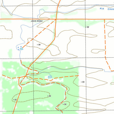 nswtopo 7327-4-N WALPEUP NORTH digital map
