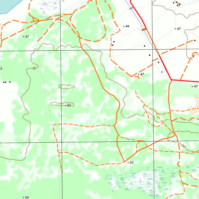 nswtopo 7329-3-N RED CLIFFS NORTH digital map