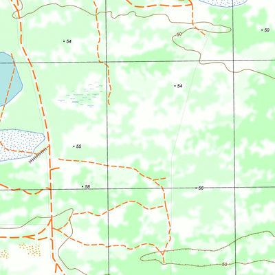 nswtopo 7329-3-N RED CLIFFS NORTH digital map