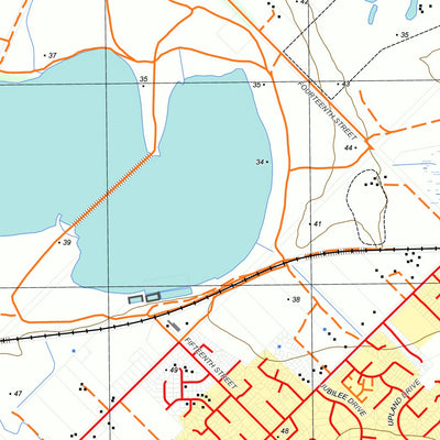 nswtopo 7329-4-S MILDURA WEST SOUTH digital map
