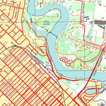 nswtopo 7329-4-S MILDURA WEST SOUTH digital map