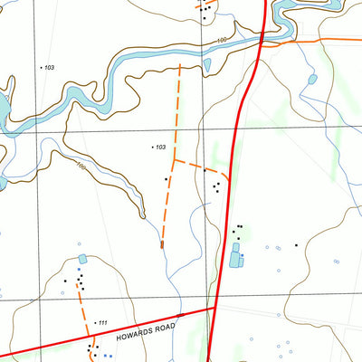 nswtopo 7421-2-N GARVOC NORTH digital map