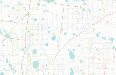 nswtopo 7422-2-N WOORNDOO NORTH digital map