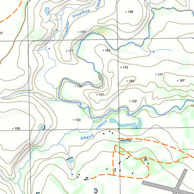 nswtopo 7422-3-N CHATSWORTH NORTH digital map