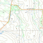 nswtopo 7422-4-S WILLAURA SOUTH digital map