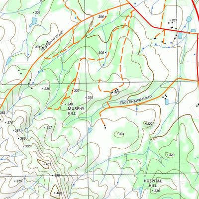 nswtopo 7423-1-S STAWELL SOUTH digital map
