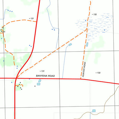 nswtopo 7424-1-N MARNOO NORTH digital map