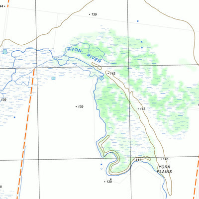 nswtopo 7424-1-N MARNOO NORTH digital map