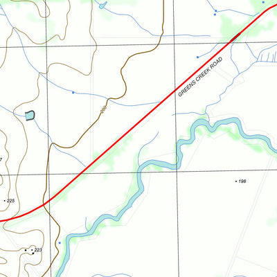 nswtopo 7424-2-S CALLAWADDA SOUTH digital map