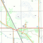 nswtopo 7424-3-N GLENORCHY NORTH digital map