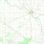 nswtopo 7424-3-S GLENORCHY SOUTH digital map