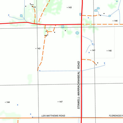 nswtopo 7424-4-S RUPANYUP SOUTH digital map
