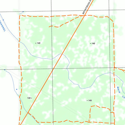 nswtopo 7424-4-S RUPANYUP SOUTH digital map