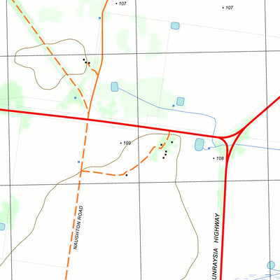 nswtopo 7425-1-N WATCHEM NORTH digital map