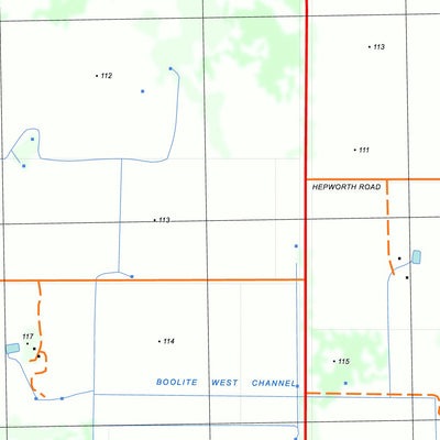 nswtopo 7425-3-N MINYIP NORTH digital map