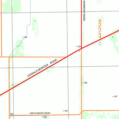 nswtopo 7425-3-S MINYIP SOUTH digital map