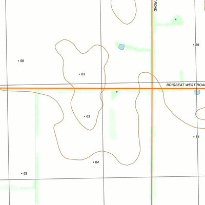 nswtopo 7426-1-N SEA LAKE NORTH digital map