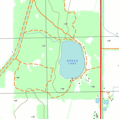 nswtopo 7426-1-N SEA LAKE NORTH digital map