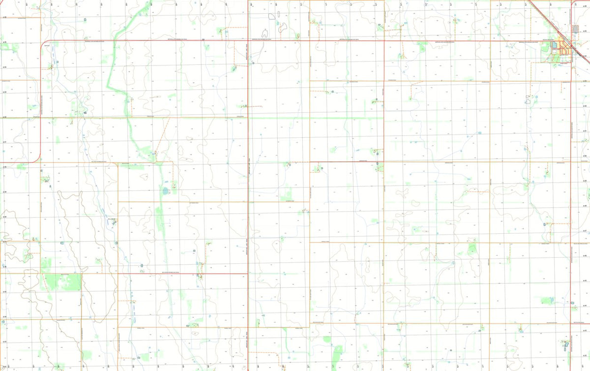Sea Lake Postcode 7426-1-S SEA LAKE SOUTH Map by nswtopo | Avenza Maps