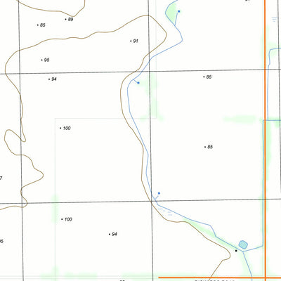 nswtopo 7426-3-N WATCHUPGA NORTH digital map