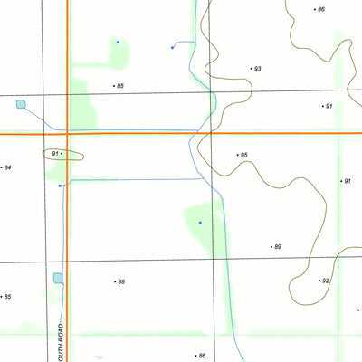 nswtopo 7426-3-N WATCHUPGA NORTH digital map