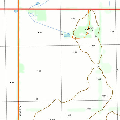 nswtopo 7426-3-S WATCHUPGA SOUTH digital map