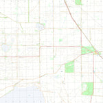 nswtopo 7427-1-S MANANGATANG SOUTH digital map
