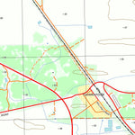 nswtopo 7427-1-S MANANGATANG SOUTH digital map