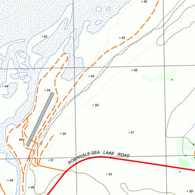 nswtopo 7427-2-S TYRRELL SOUTH digital map