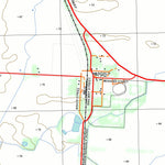 nswtopo 7427-3-N NANDALY NORTH digital map