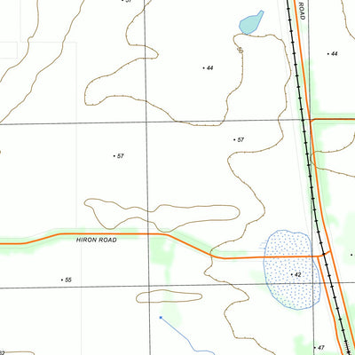 nswtopo 7427-4-N KULWIN NORTH digital map