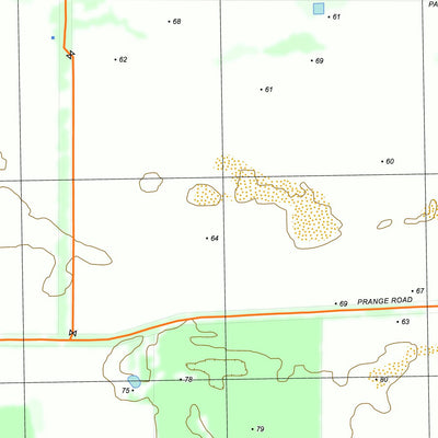 nswtopo 7427-4-S KULWIN SOUTH digital map