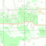 nswtopo 7427-4-S KULWIN SOUTH digital map