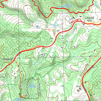 nswtopo 7520-1-S CHAPPLE SOUTH digital map