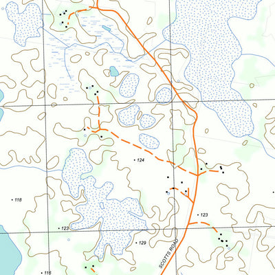 nswtopo 7521-1-S CORANGAMITE SOUTH digital map