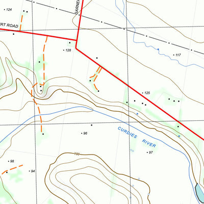nswtopo 7521-3-N COBDEN NORTH digital map