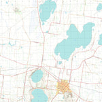 nswtopo 7521-4-S CAMPERDOWN SOUTH digital map