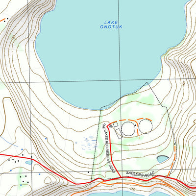nswtopo 7521-4-S CAMPERDOWN SOUTH digital map